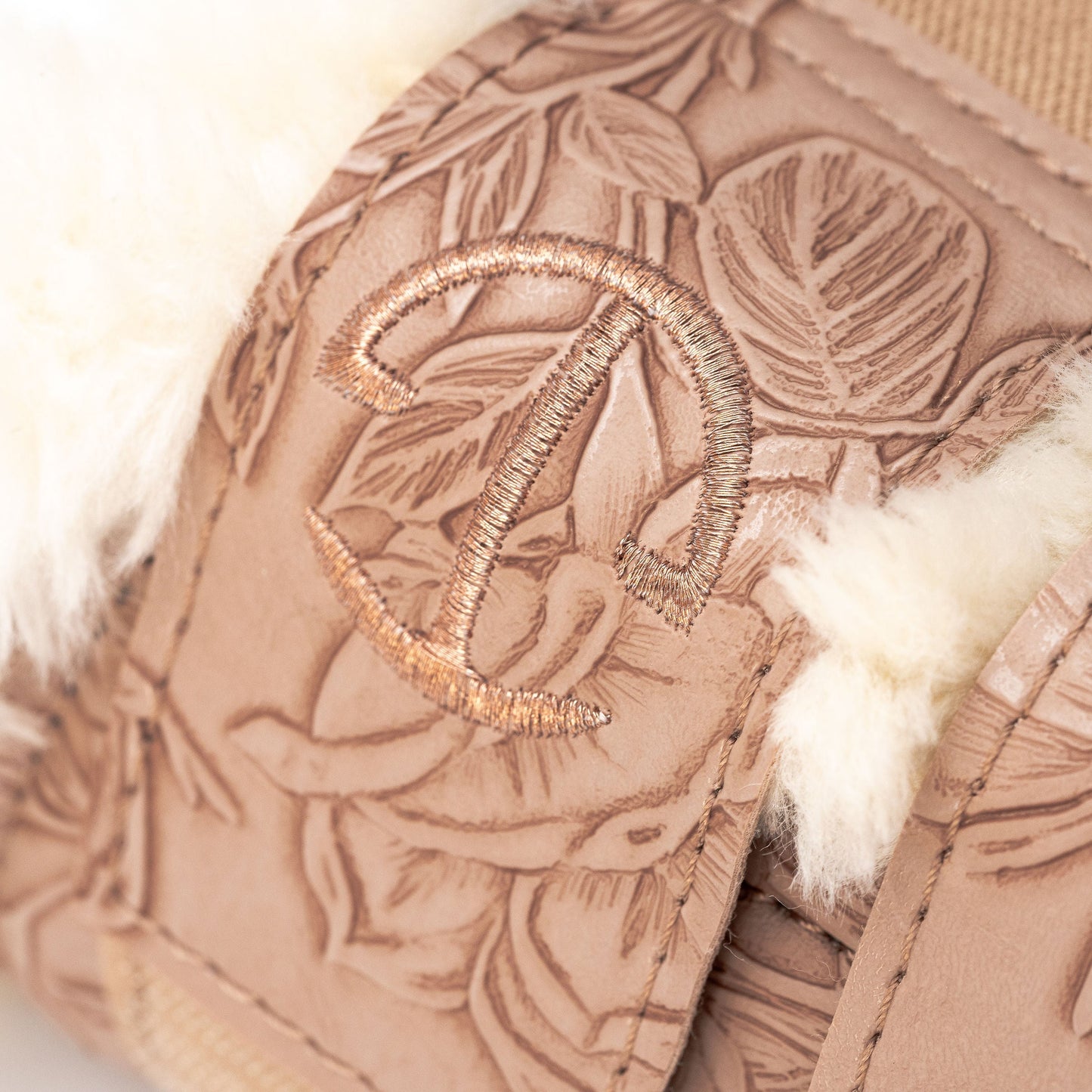 Romance Collection Brushing Boots - Champagne