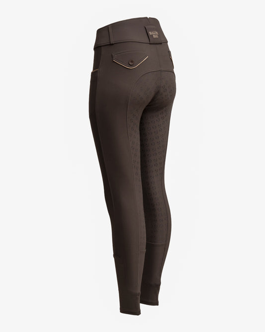 Evolution Full Seat Breeches - Demitasse - HIGH WAIST