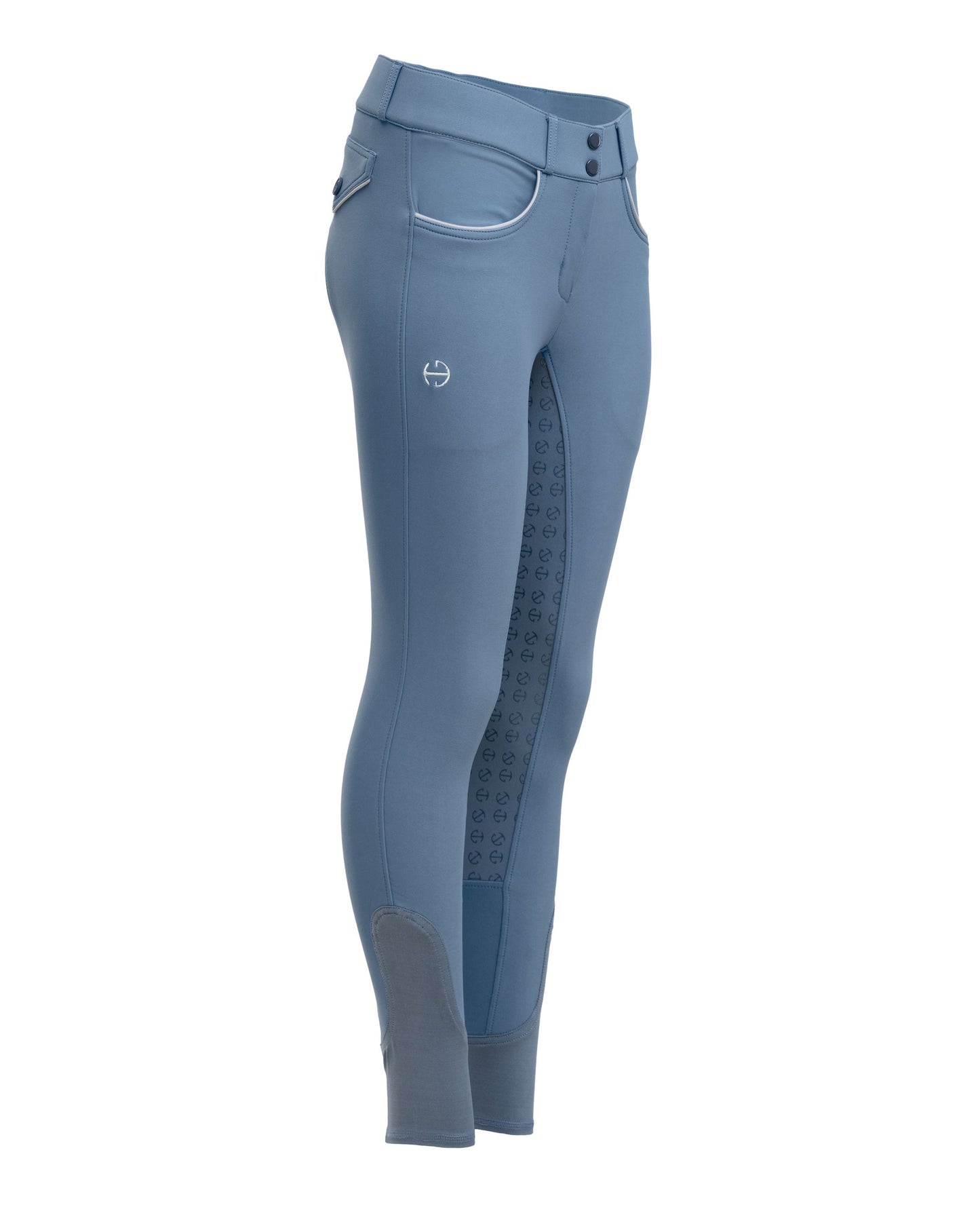 Evolution Full Seat Breeches - Carolina Blue