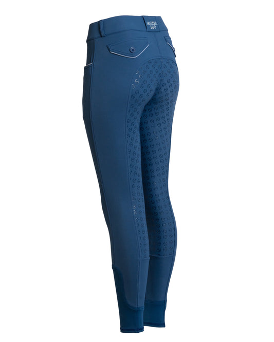 Evolution Full Seat Breeches - Cadet Blue