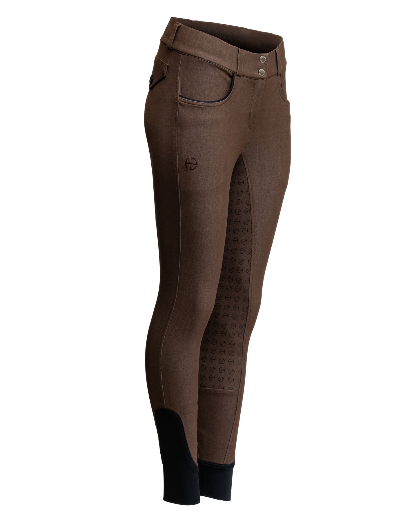 Evolution Heritage Denim Full Seat Breeches - Brown
