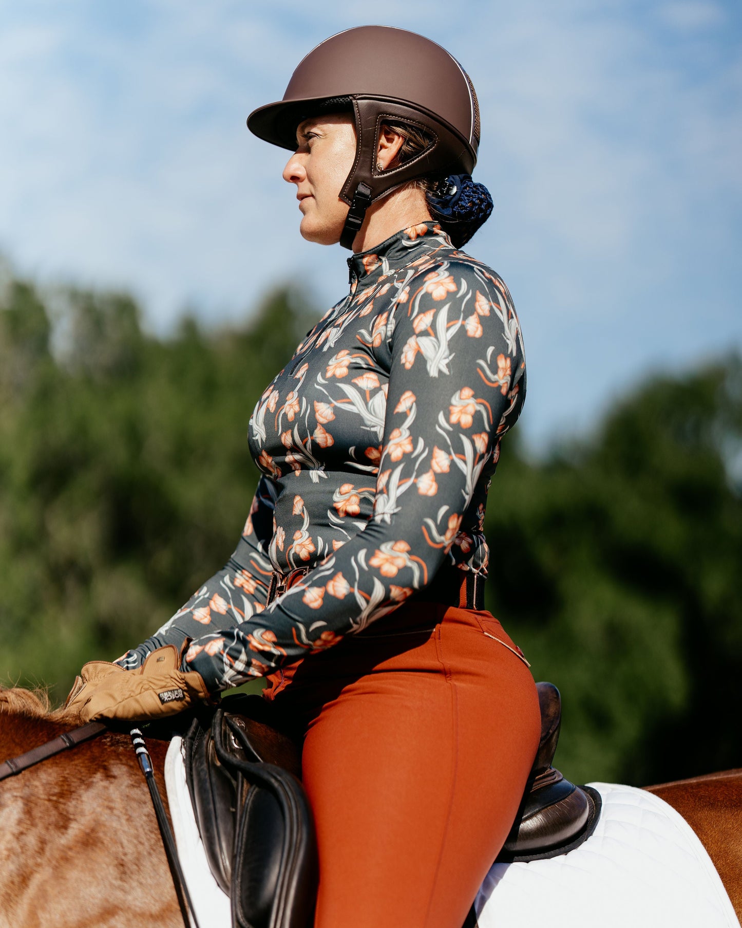 Evolution Full Seat Breeches - Rust