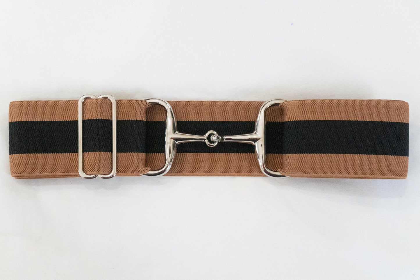 Huston x Ellany® COSTELLO - 2" Silver Snaffle Elastic Belt