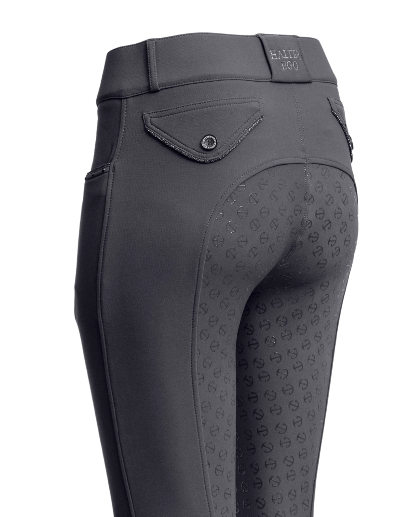 Evolution Full Seat Breeches - Jet Set Gray & Anthracite