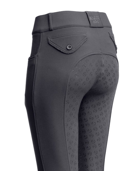 Evolution Full Seat Breeches - Jet Set Gray & Anthracite