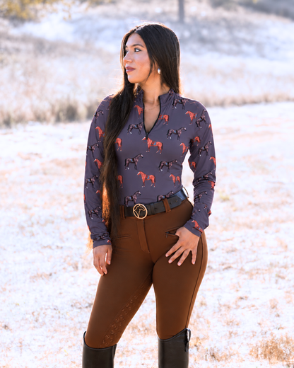 D. D. Connection MAN O WAR Long Sleeve Signature Sunshirt