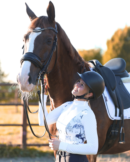 D. D. Long Sleeve Capriole Competition Shirt - ELOISE