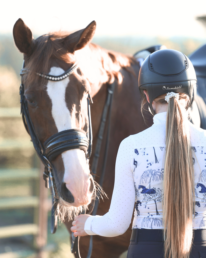 D. D. Long Sleeve Capriole Competition Shirt - ELOISE