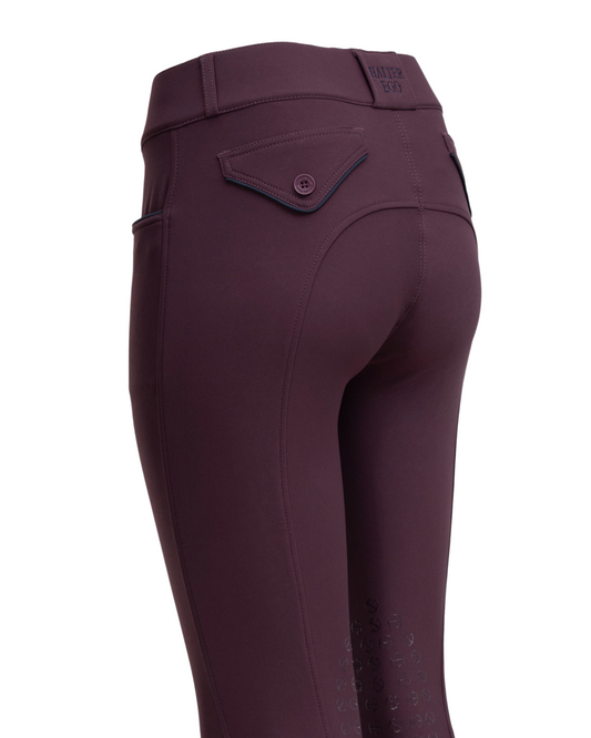 Evolution Knee Patch Breeches - Merlot