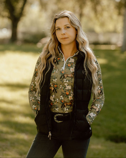 Maeve Quilted Puffer Vest