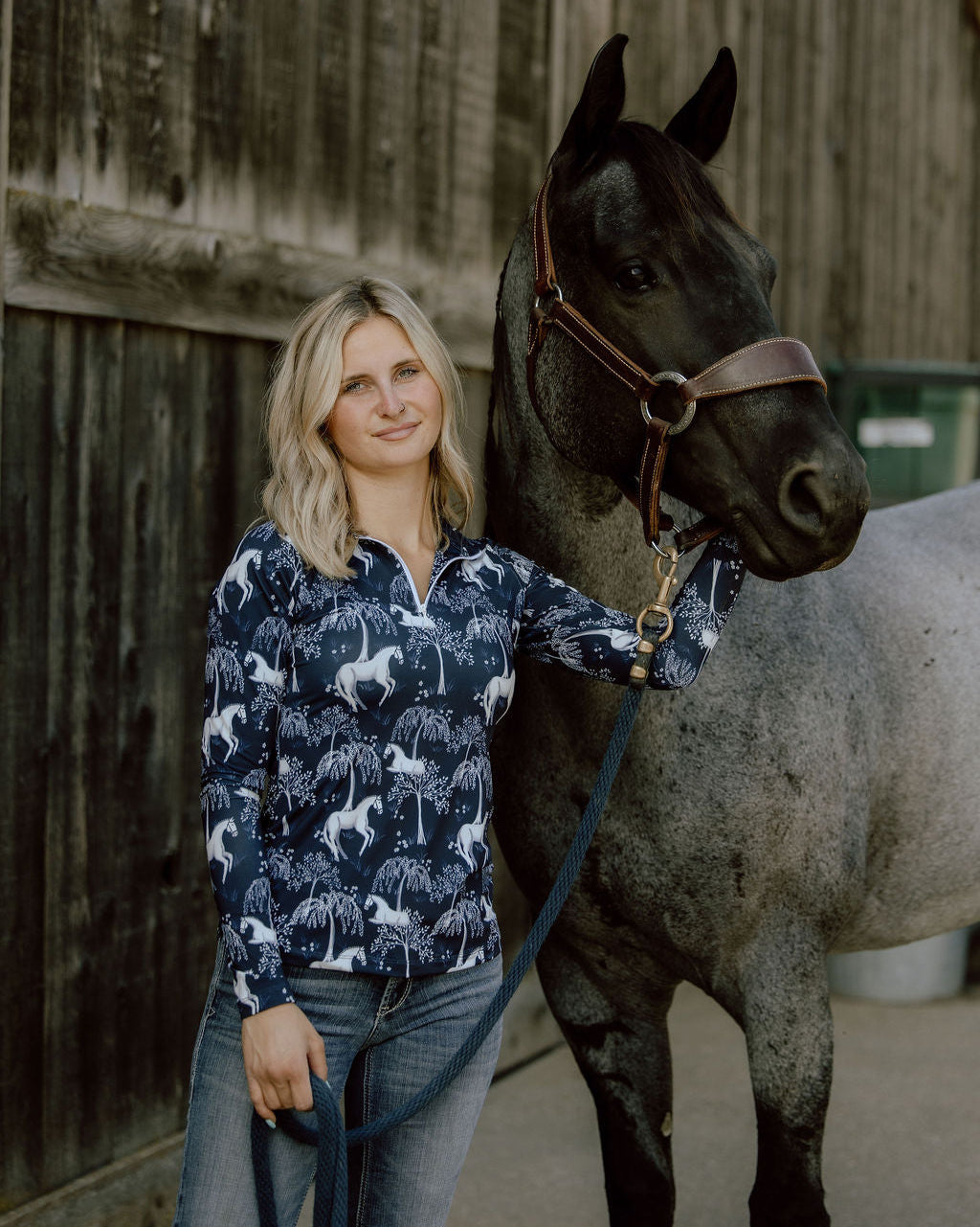 D. D. Impulsion & Straightness JENYA Long Sleeved Training Shirt