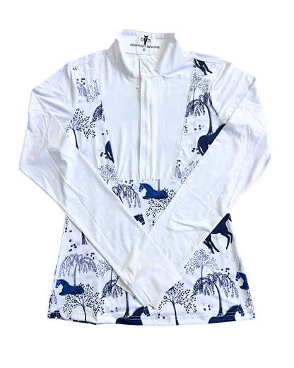 D. D. Long Sleeve Capriole Competition Shirt - ELOISE