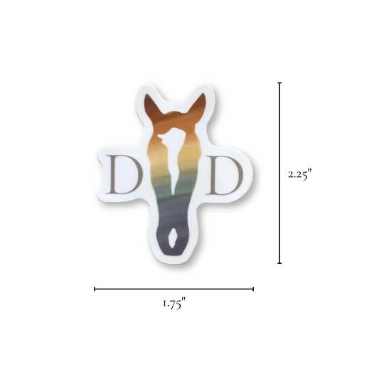 DD Limited Edition 'Pride' Logo Sticker
