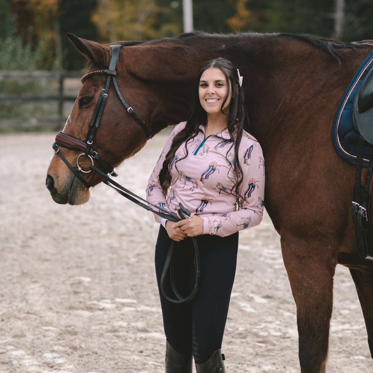 D. D. Prints With A Purpose MADELYN Long Sleeved Training Shirt