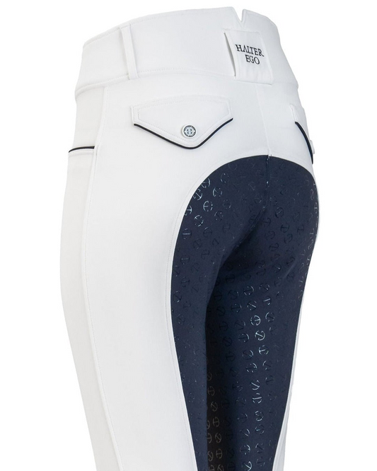 Evolution - High Waisted White Competition Breeches