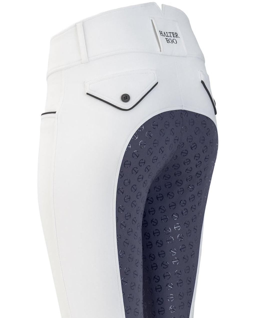 Evolution - High Waisted White Competition Breeches