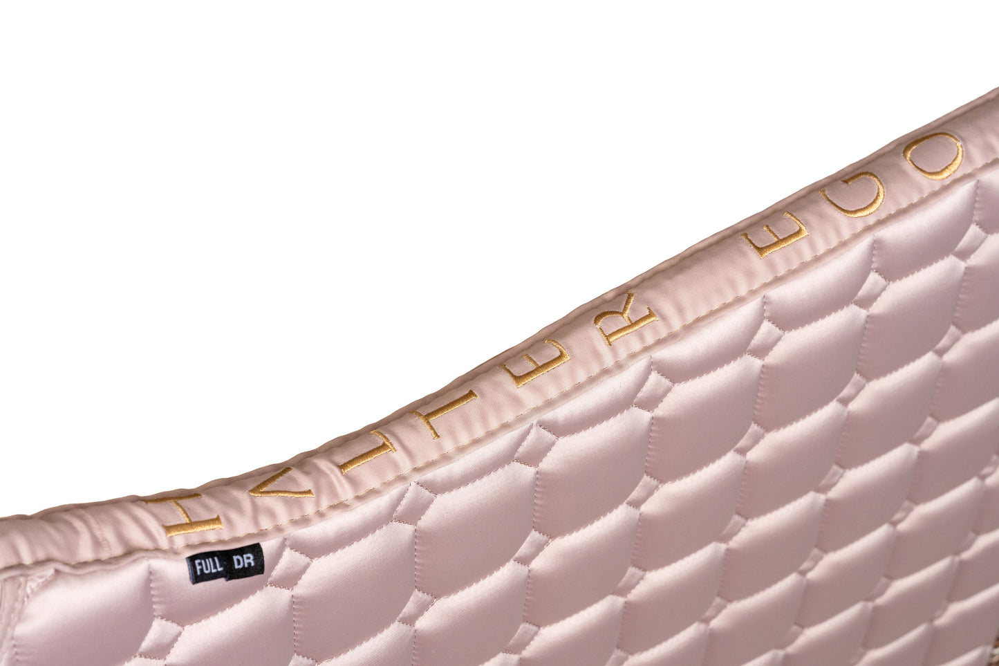 Satin Classic Dressage Saddle Pad - Champagne Taupe