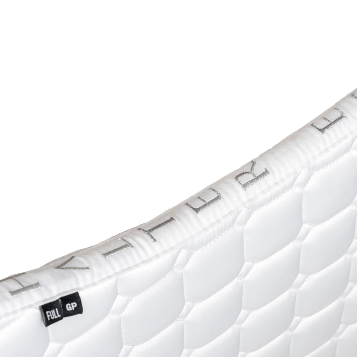 Satin Classic Jump Saddle Pad - White