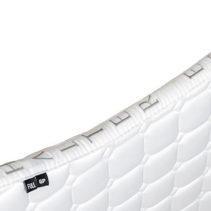 Satin Classic Jump Saddle Pad - White