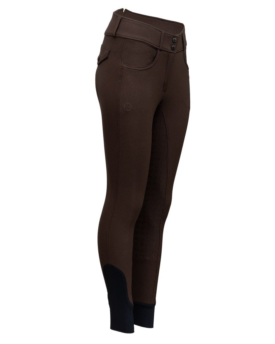 Evolution Mystique High Waist Full Seat Breeches - Black Coffee