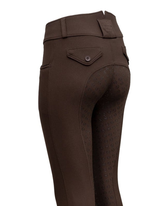 Evolution Mystique High Waist Full Seat Breeches - Black Coffee