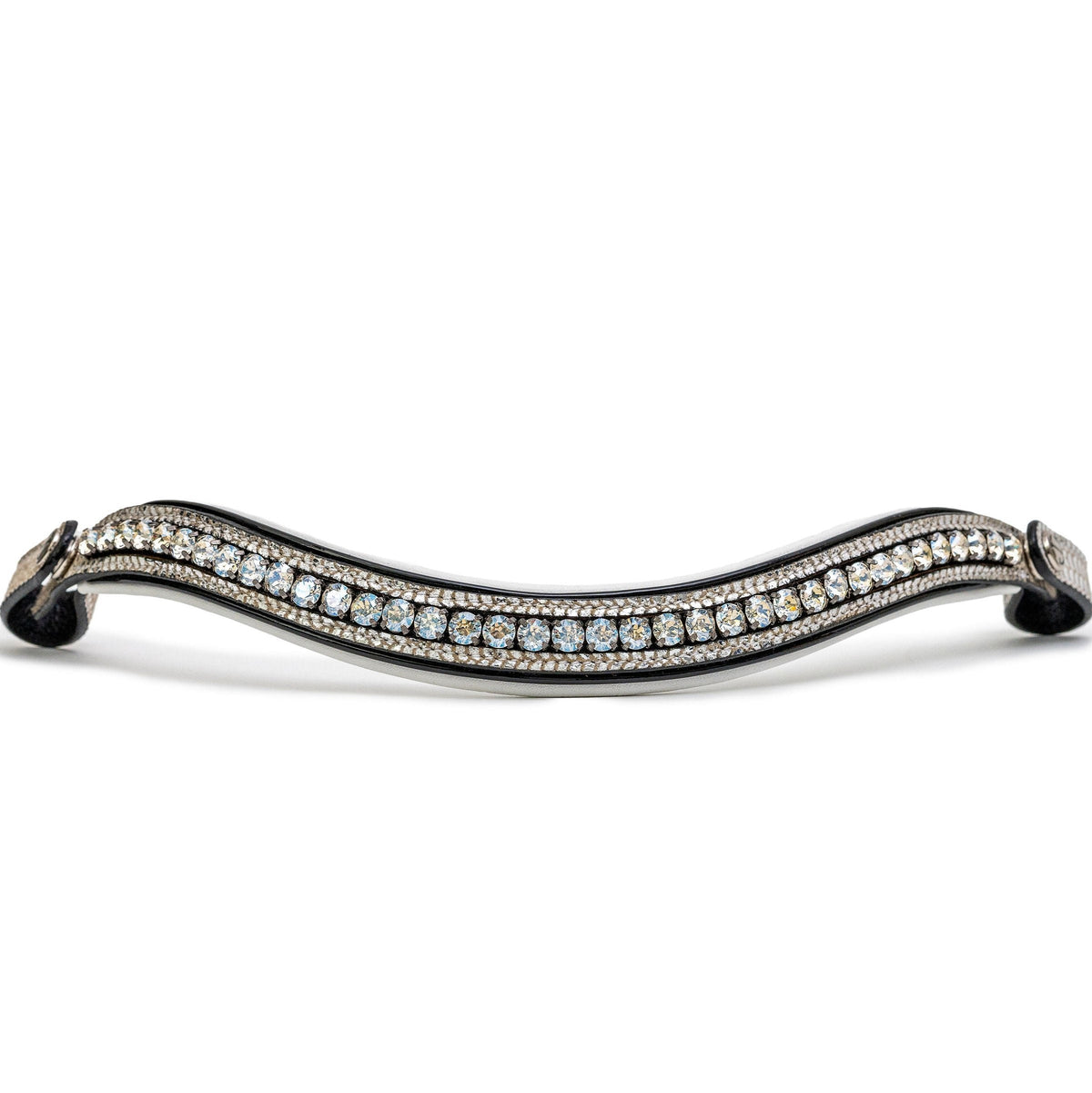 The DECO Anatomical Snaffle Bridle with Removable Flash