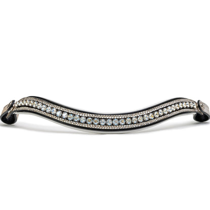 The DECO Anatomical Snaffle Bridle with Removable Flash