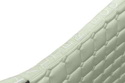 Satin Classic Dressage Saddle Pad - Mint Sorbet