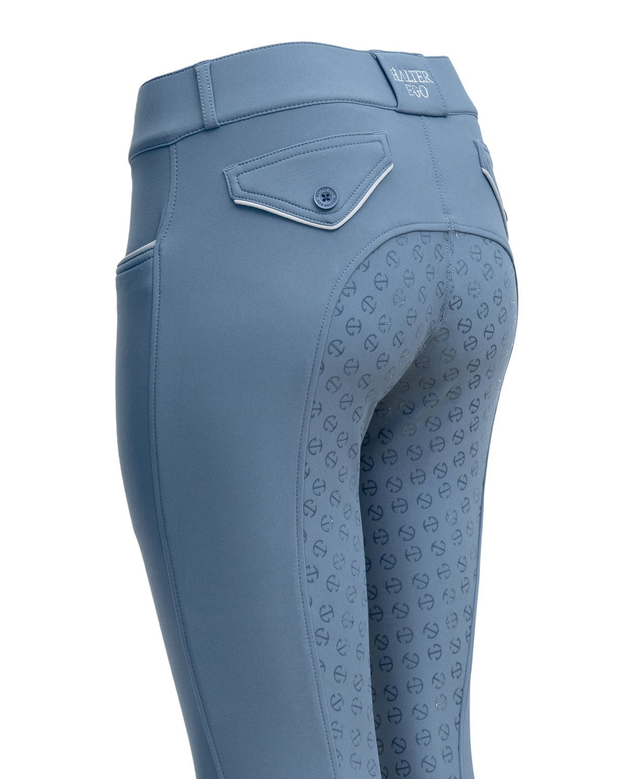 Evolution Full Seat Breeches - Carolina Blue