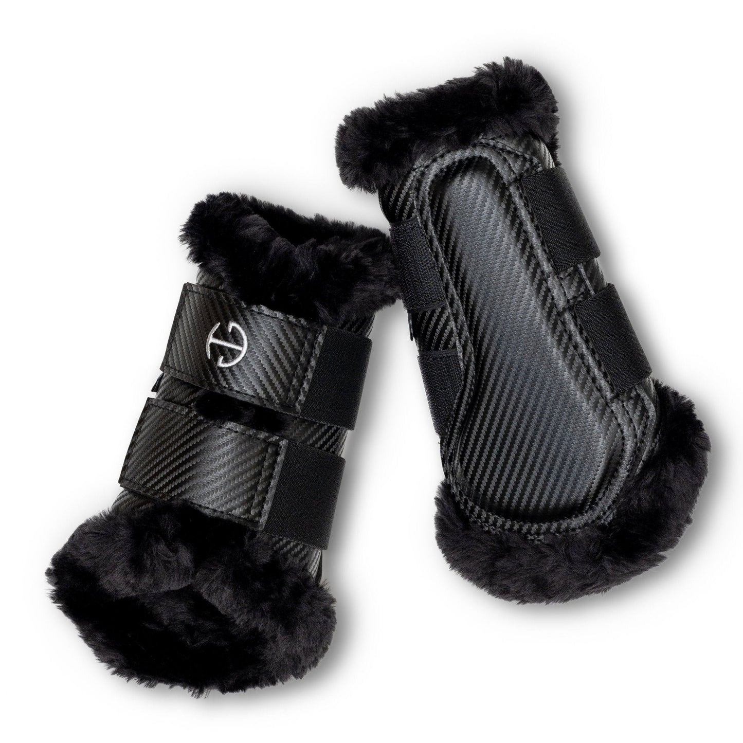 Carbon Tech Collection Brushing Boots - Black