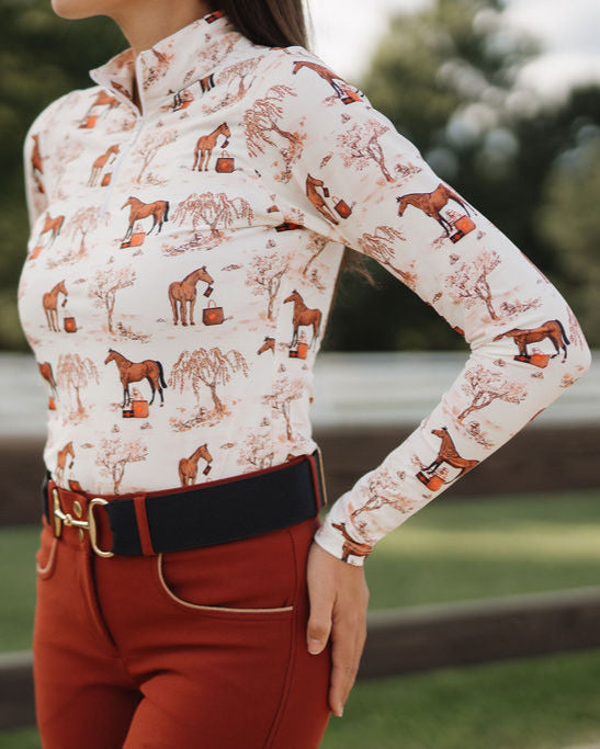 Deinhardt Designs® x Tucker Tweed® TUCKER TWEED® TOILE Long Sleeve