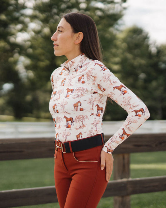 Deinhardt Designs® x Tucker Tweed® TUCKER TWEED® TOILE Long Sleeve