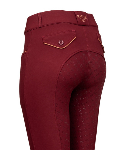 Evolution Full Seat Breeches - Barn Red - MID WAIST