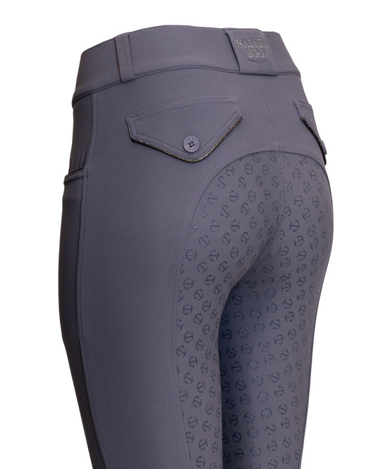 Evolution Mystique Full Seat Breeches - Greystone - MID WAIST