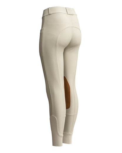 Evolution Hampton Clarino Knee Patch Breeches - Hunter Tan