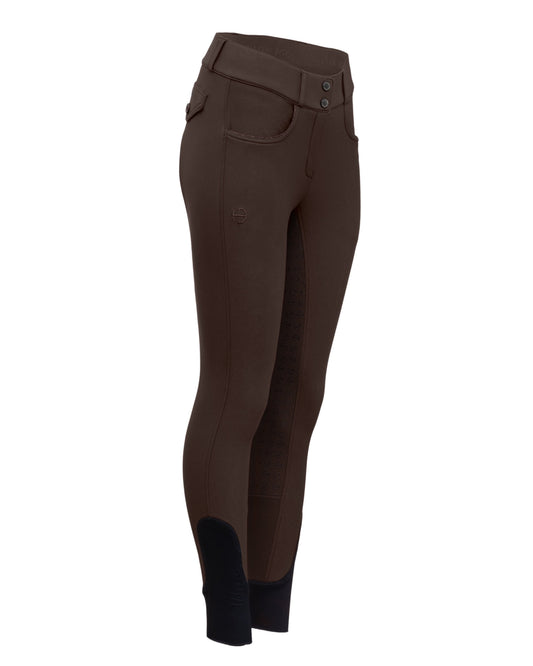 Evolution Mystique Mid Waist Full Seat Breeches - Black Coffee