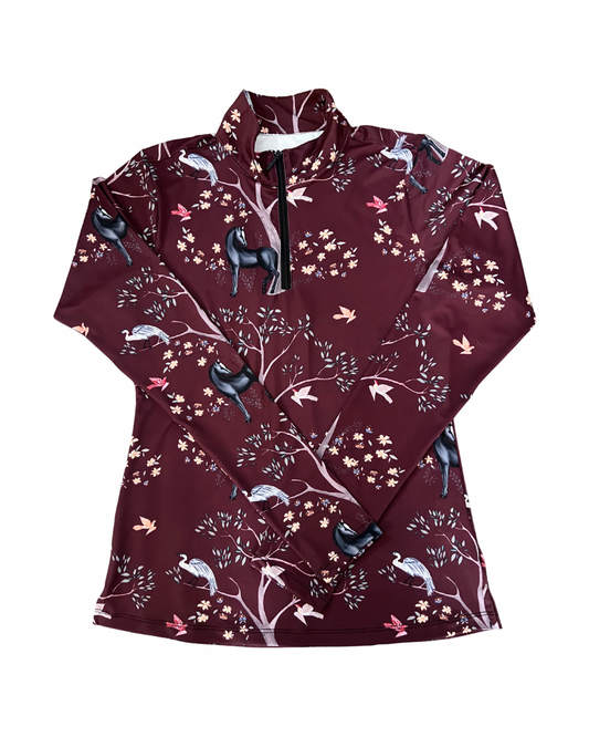 D. D. Prints With A Purpose SHANGRI-LA Long Sleeved Training Shirt