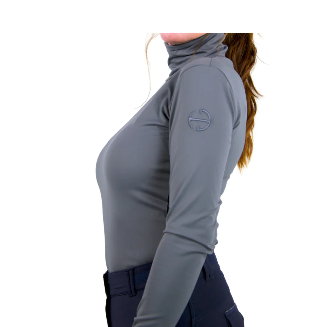 Halter Ego Jill Long Sleeved Activewear Turtleneck