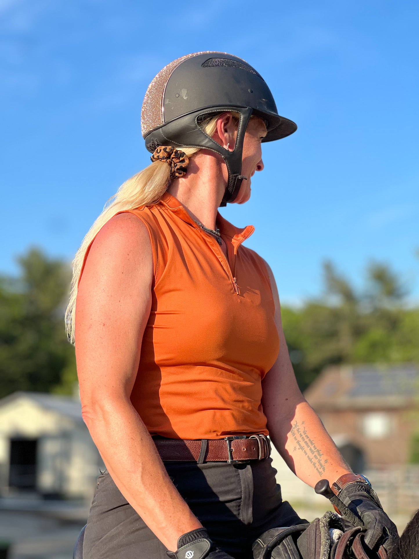 D.D. Connection Sleeveless Training Shirt - DOCK RUST