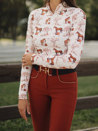 Deinhardt Designs® x Tucker Tweed® TUCKER TWEED® TOILE Long Sleeve