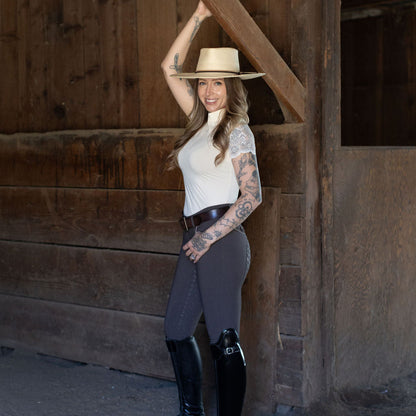 Evolution Full Seat Breeches - Demitasse - MID WAIST