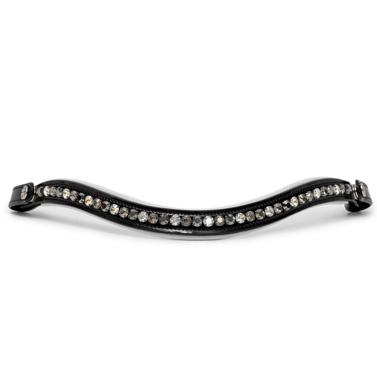 The MONT BLANC Black Patent Leather Snaffle