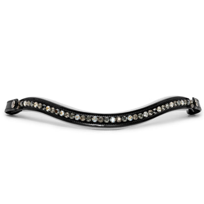 The MONT BLANC Black Patent Leather Snaffle