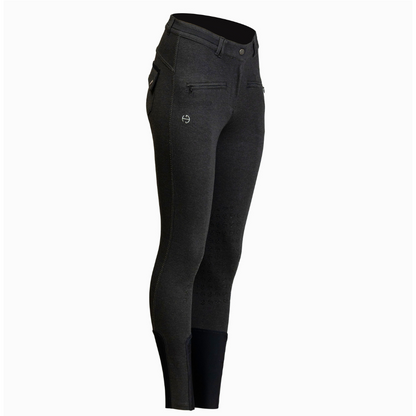 Kimberly Full Seat Breeches - Dark Heather Grey